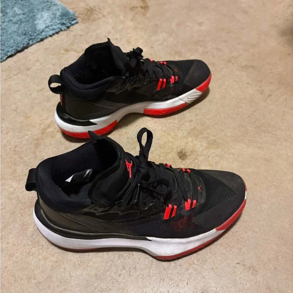 Nike Air Jordan Black Red Sneakers